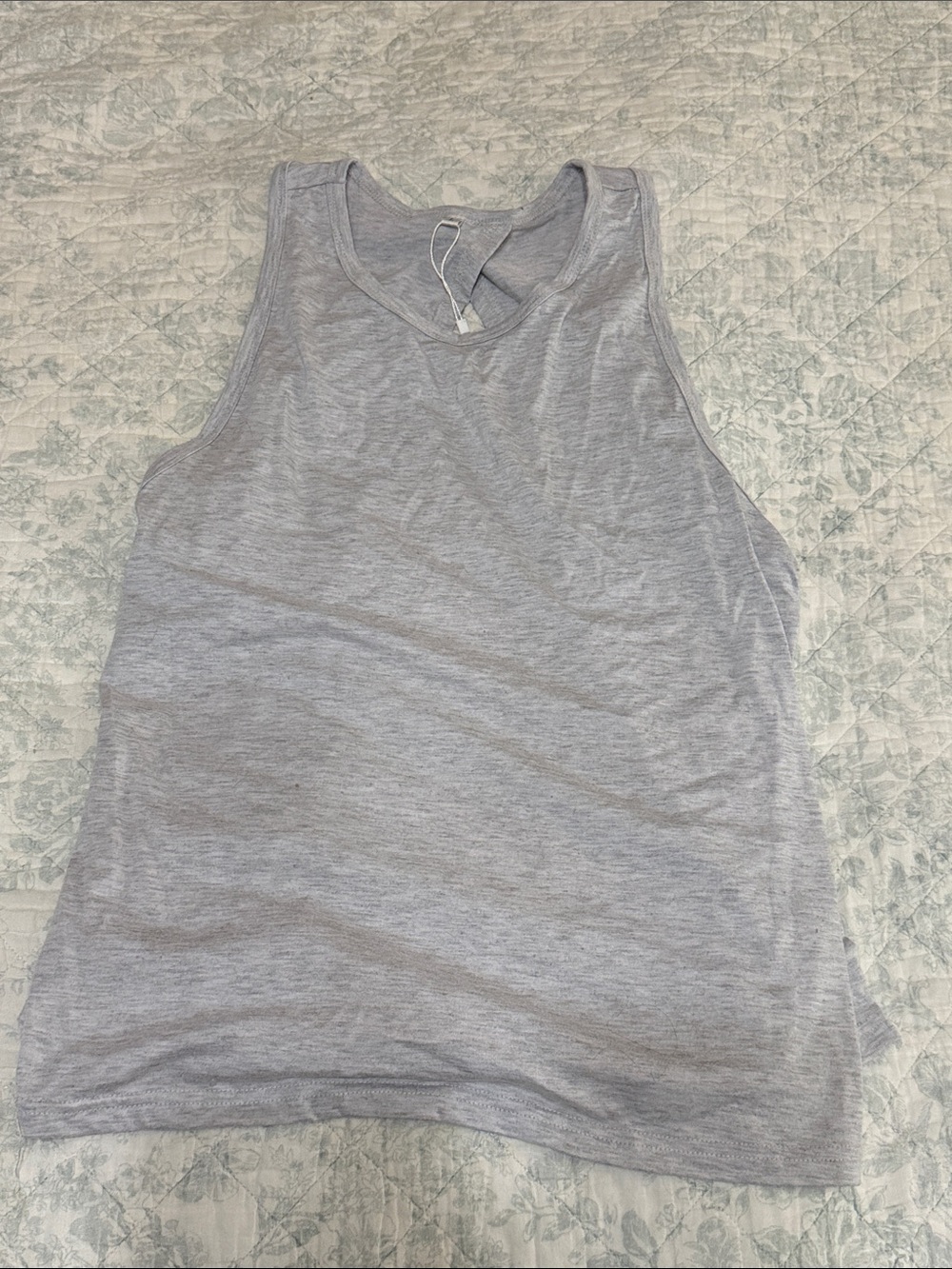 Light Gray Women's Sleeveless Tank Top